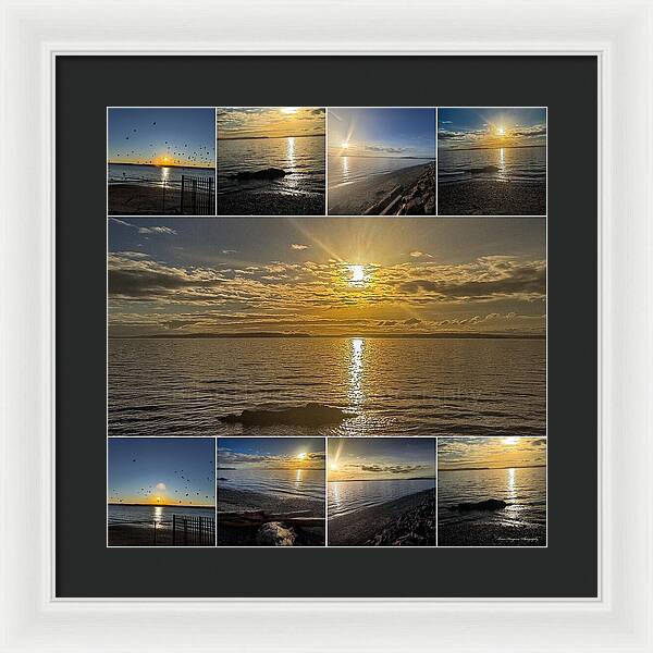 Sunsets  1 - Framed Print