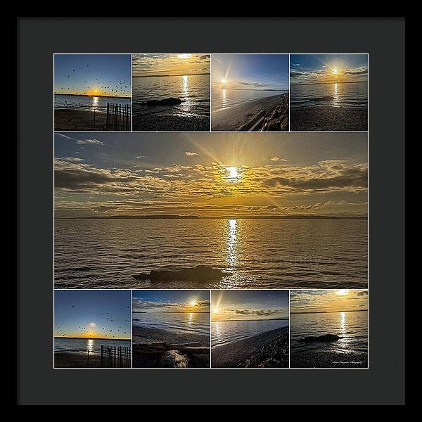 Sunsets  1 - Framed Print