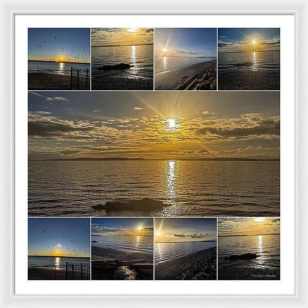 Sunsets  1 - Framed Print
