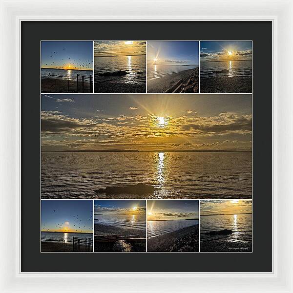 Sunsets  1 - Framed Print