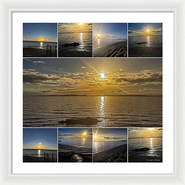 Sunsets  1 - Framed Print