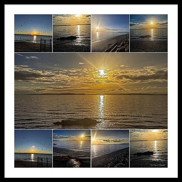 Sunsets  1 - Framed Print