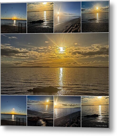 Sunsets  1 - Metal Print