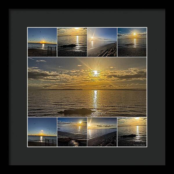 Sunsets  1 - Framed Print