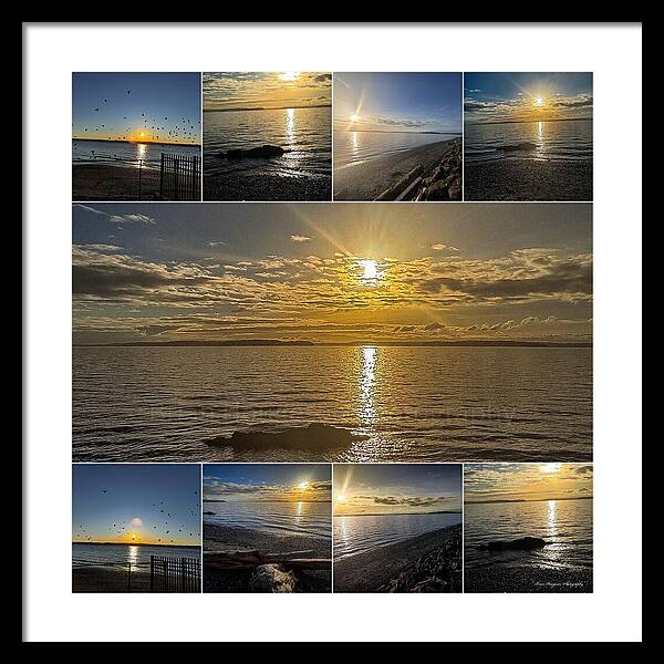 Sunsets  1 - Framed Print