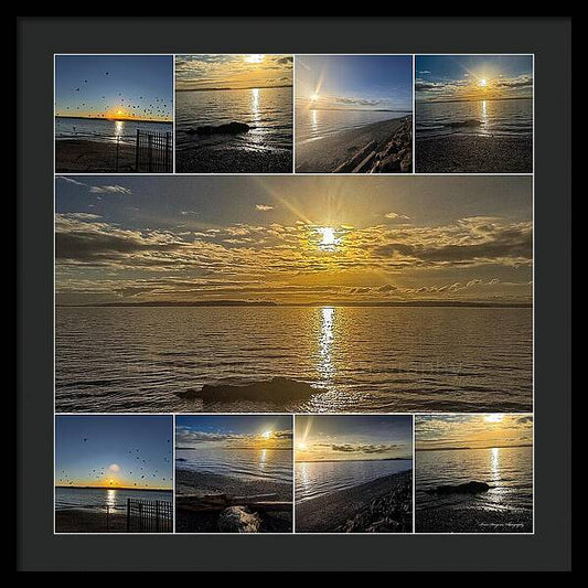 Sunsets  1 - Framed Print