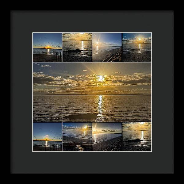 Sunsets  1 - Framed Print