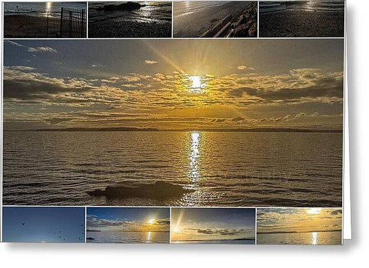 Sunsets  1 - Greeting Card
