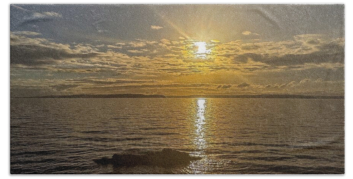 Sunsets  1 - Beach Towel