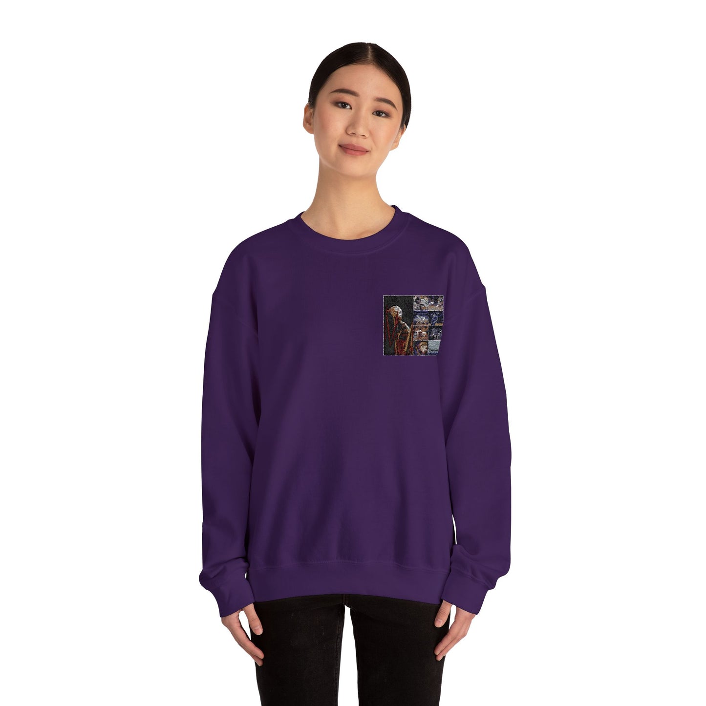 Artistic Crewneck Sweatshirt - Cozy Style for Everyday Wear