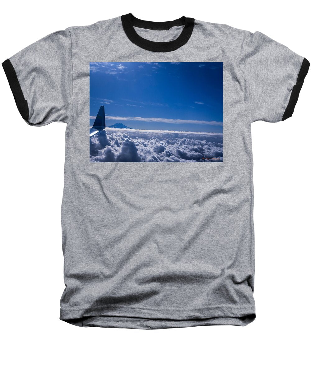 Above the clouds  - Baseball T-Shirt