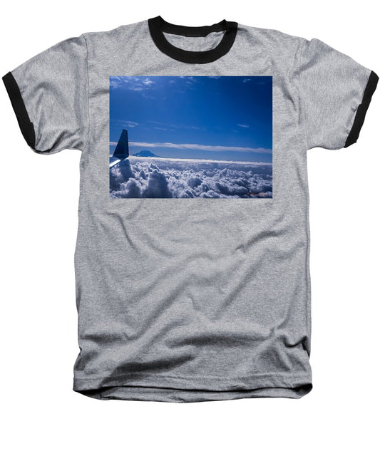 Above the clouds  - Baseball T-Shirt
