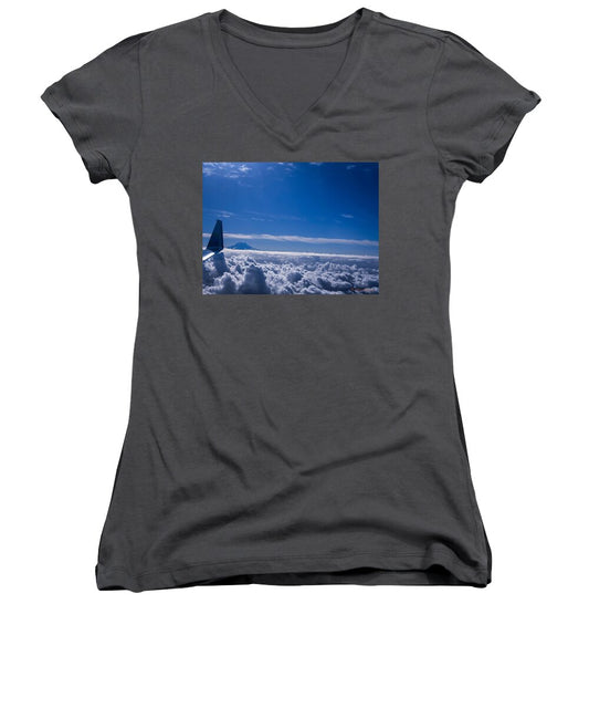 Above the clouds  - Women's V-Neck