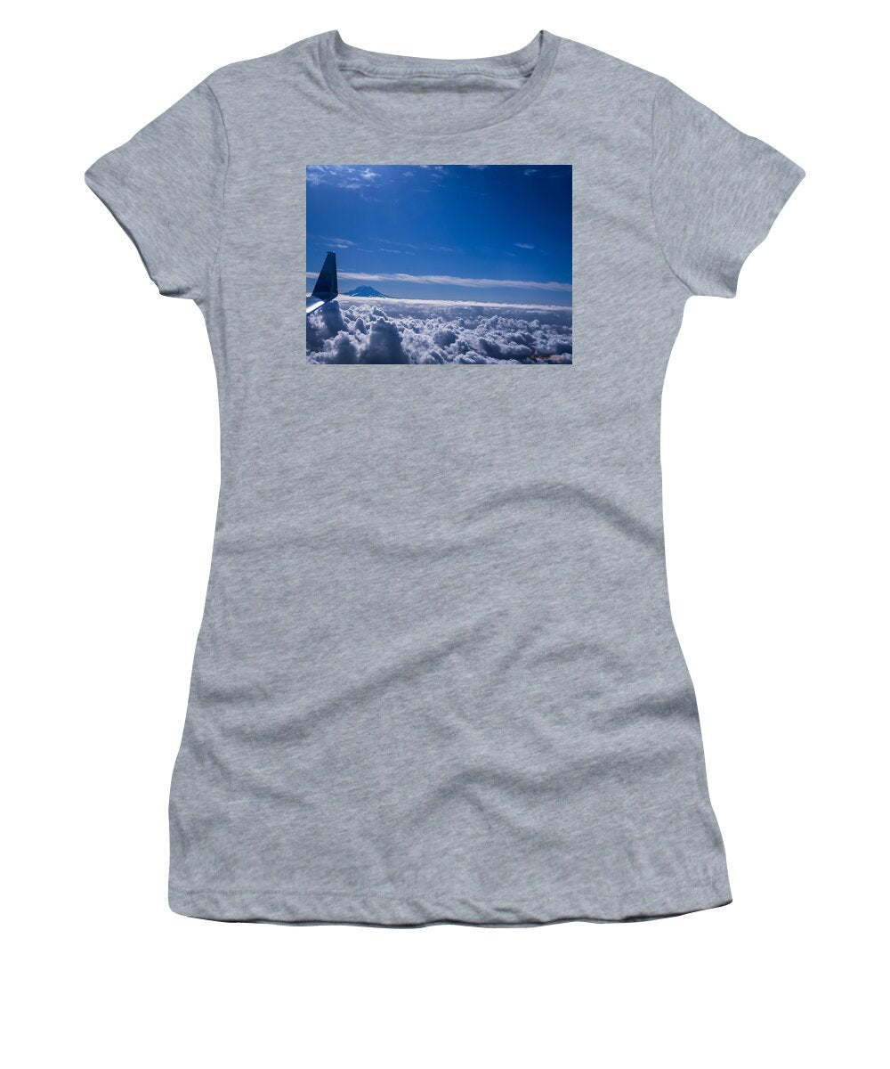 Above the clouds  - Women's T-Shirt