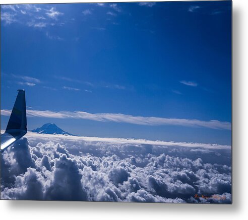 Above the clouds  - Metal Print
