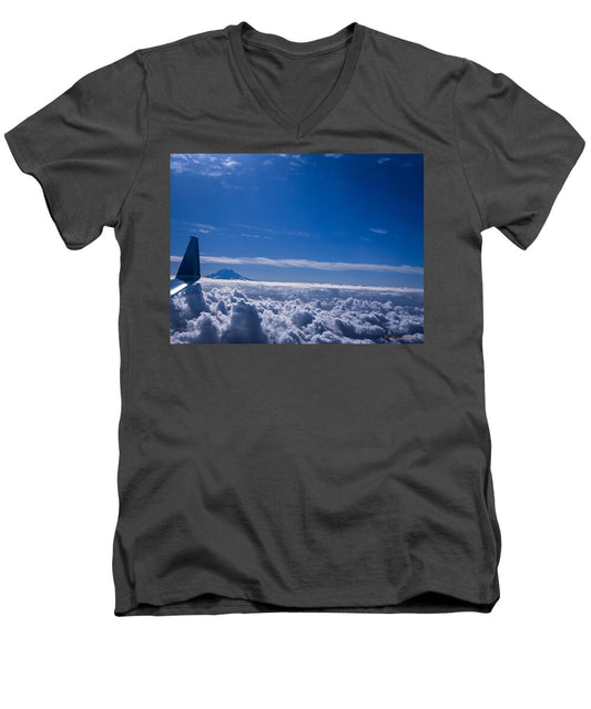 Above the clouds  - Men's V-Neck T-Shirt