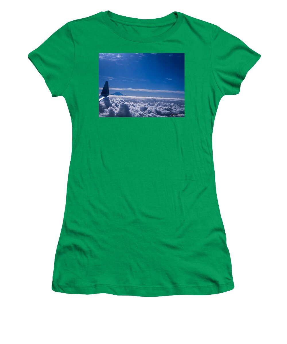 Above the clouds  - Women's T-Shirt