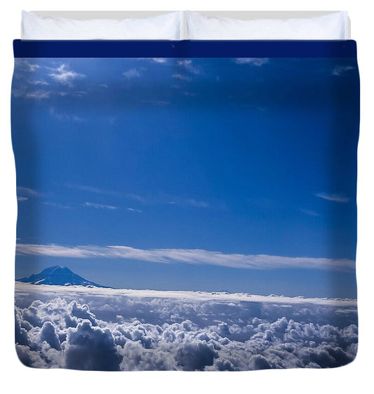 Above the clouds  - Duvet Cover