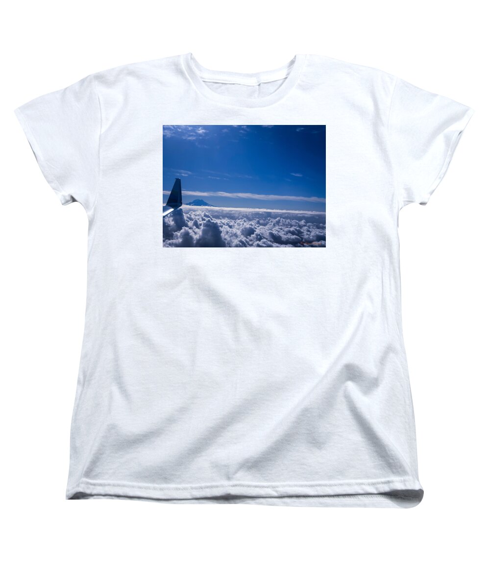 Above the clouds  - Women's T-Shirt (Standard Fit)