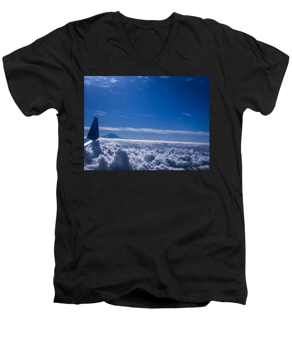 Above the clouds  - Men's V-Neck T-Shirt