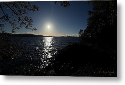 As the sun sets  - Metal Print