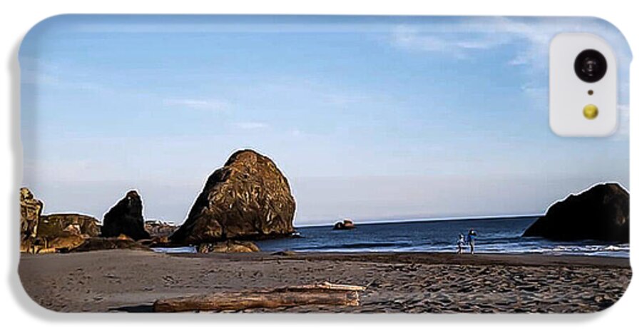 At the beach 4 - Phone Case