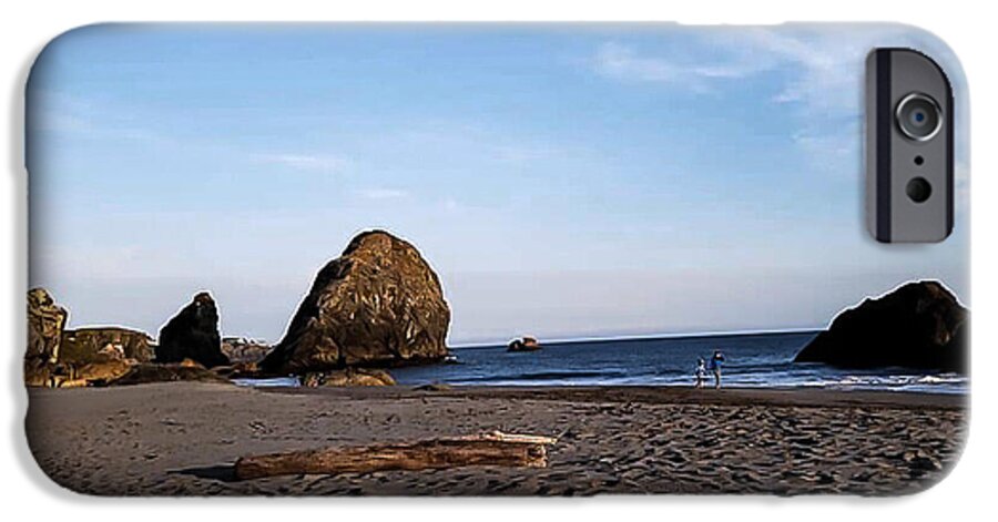 At the beach 4 - Phone Case