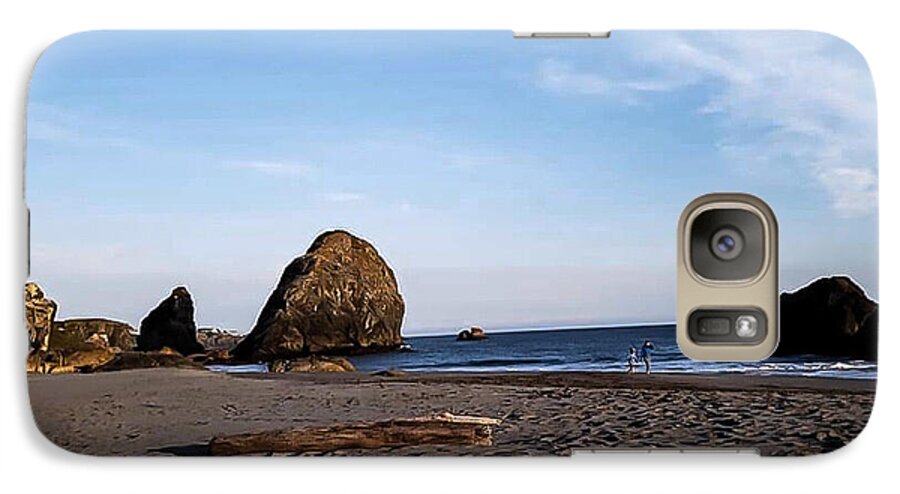 At the beach 4 - Phone Case
