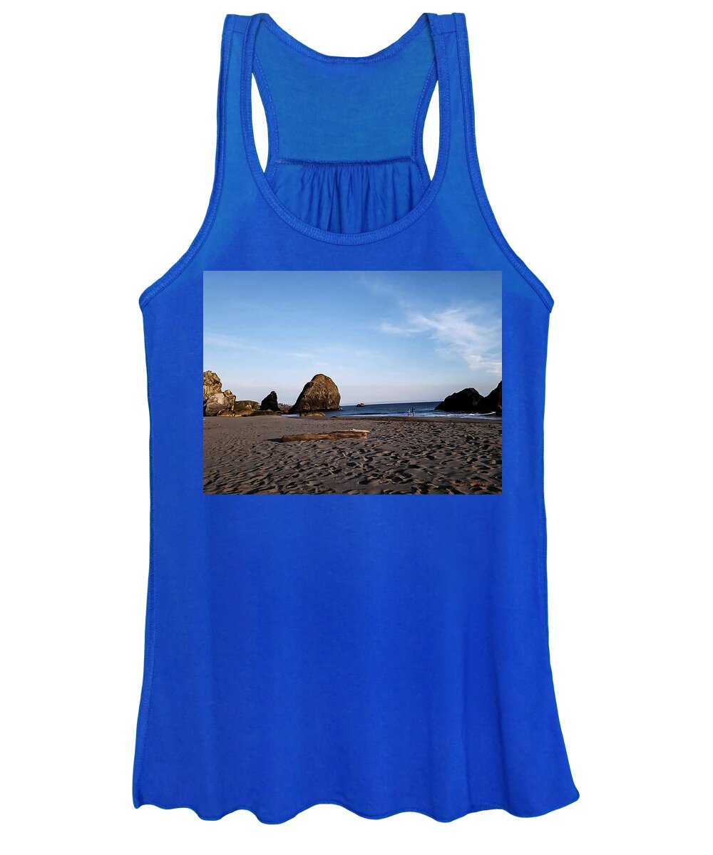 At the beach 4 - Women's Tank Top