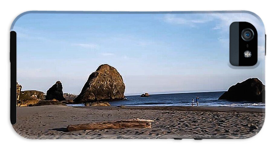 At the beach 4 - Phone Case