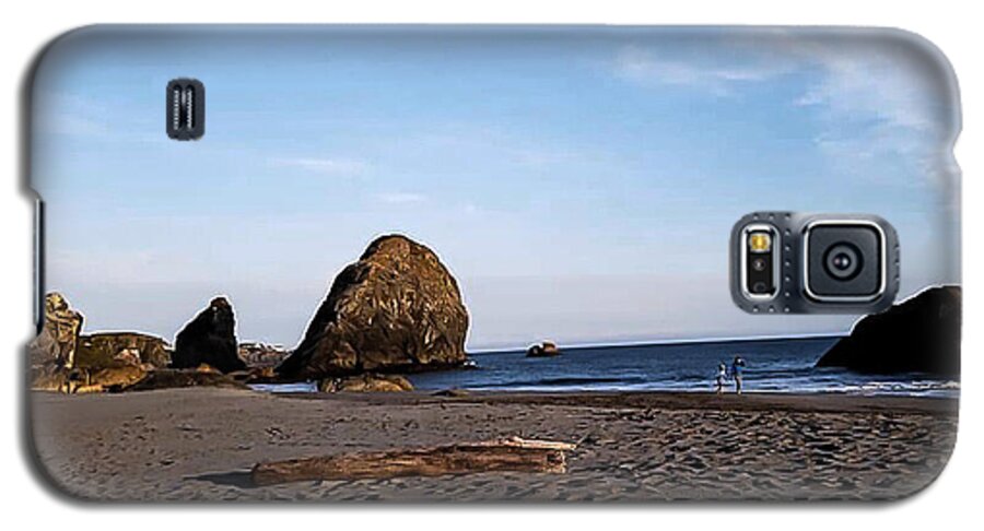 At the beach 4 - Phone Case