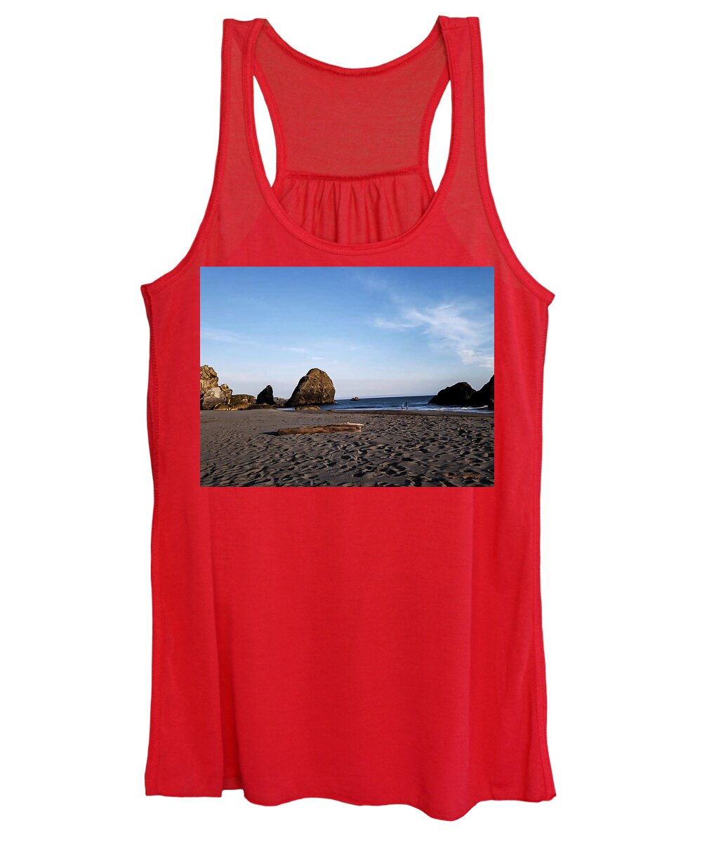 At the beach 4 - Women's Tank Top