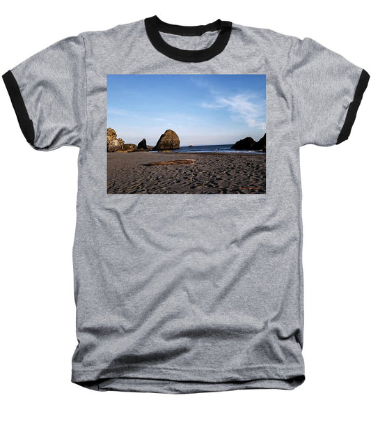 At the beach 4 - Baseball T-Shirt
