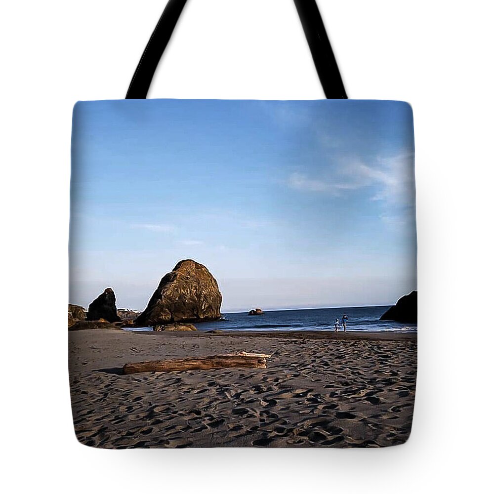 At the beach 4 - Tote Bag