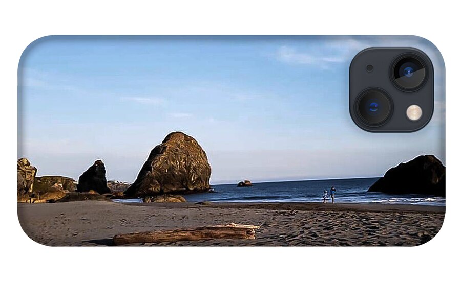 At the beach 4 - Phone Case