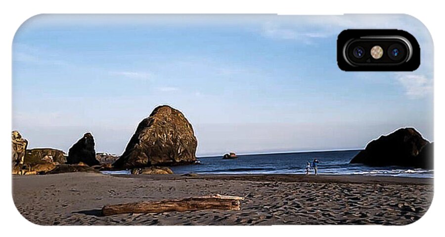 At the beach 4 - Phone Case