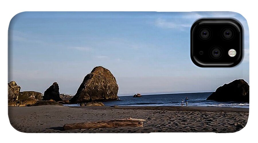 At the beach 4 - Phone Case