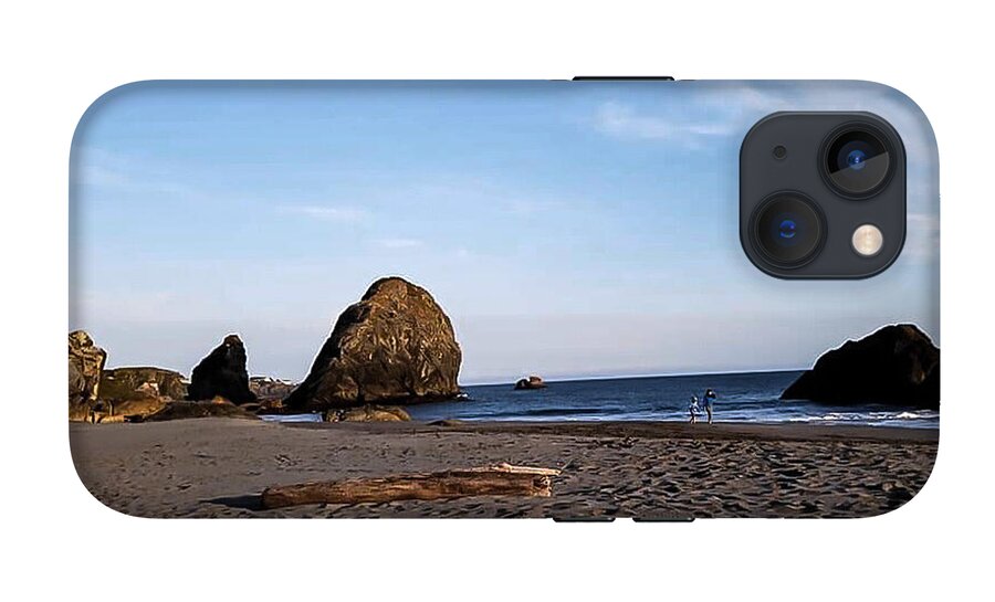 At the beach 4 - Phone Case