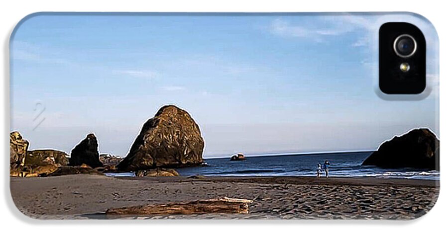 At the beach 4 - Phone Case