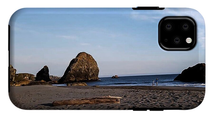 At the beach 4 - Phone Case