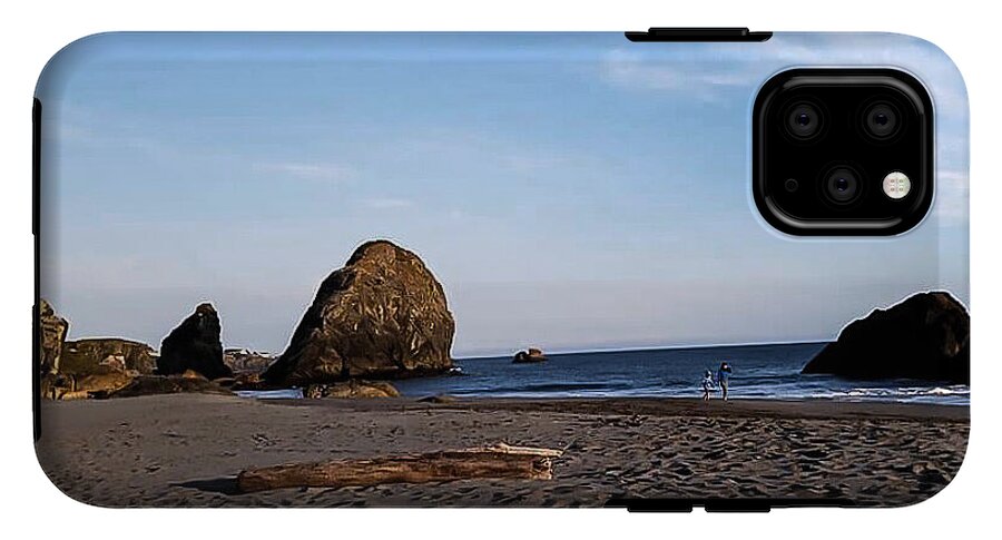 At the beach 4 - Phone Case