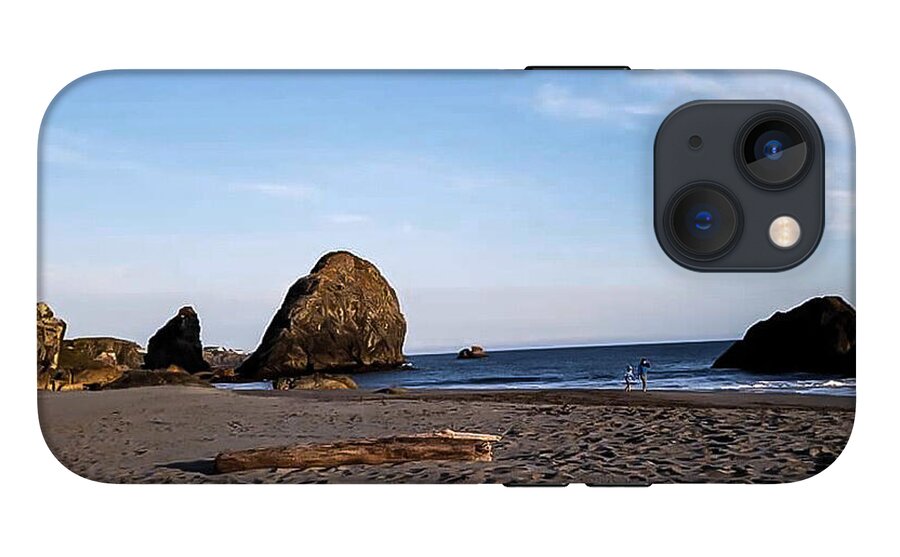 At the beach 4 - Phone Case