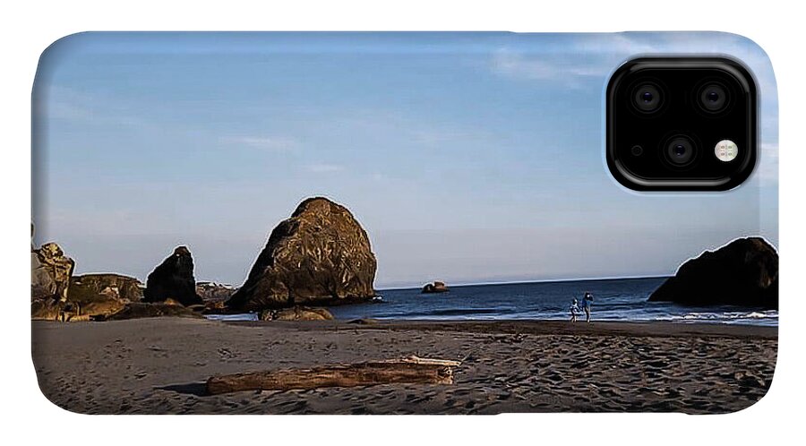 At the beach 4 - Phone Case