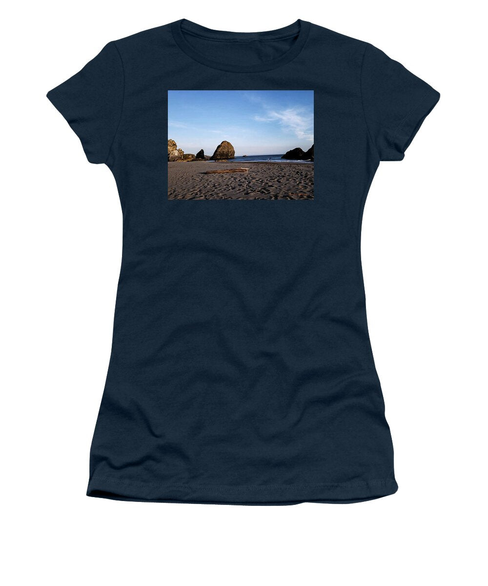 At the beach 4 - Women's T-Shirt