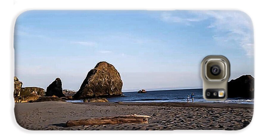 At the beach 4 - Phone Case