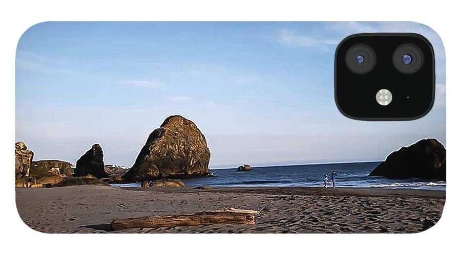 At the beach 4 - Phone Case