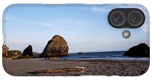 At the beach 4 - Phone Case