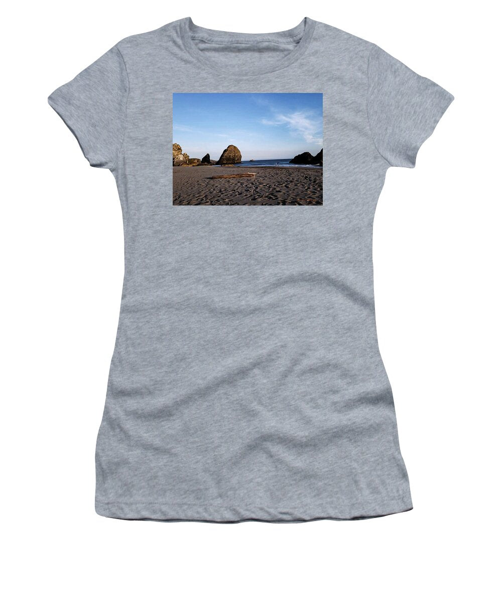 At the beach 4 - Women's T-Shirt