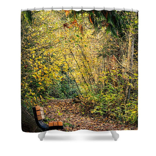 Autim  walk   - Shower Curtain