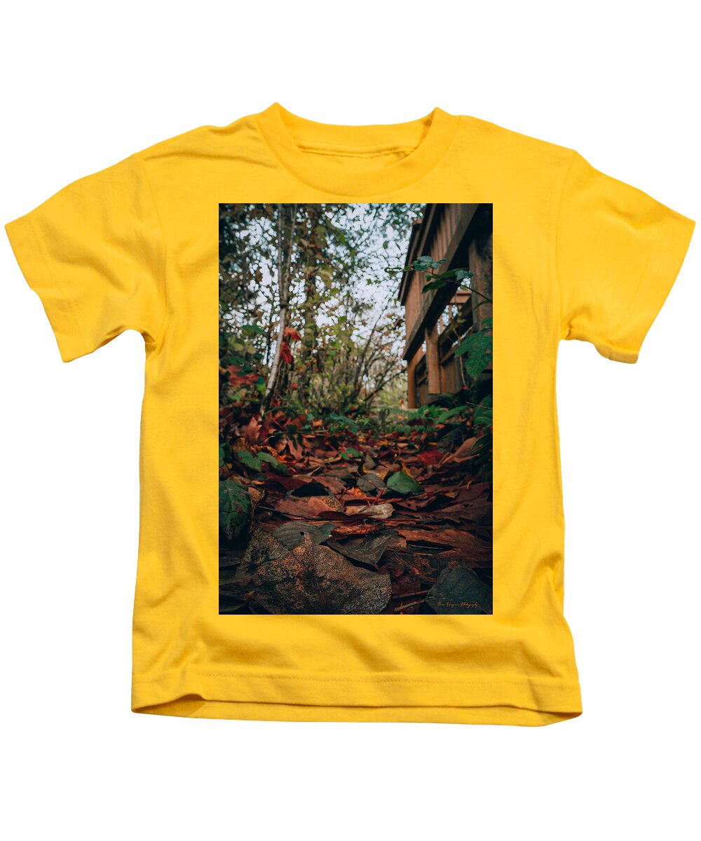Autum leaves  - Kids T-Shirt